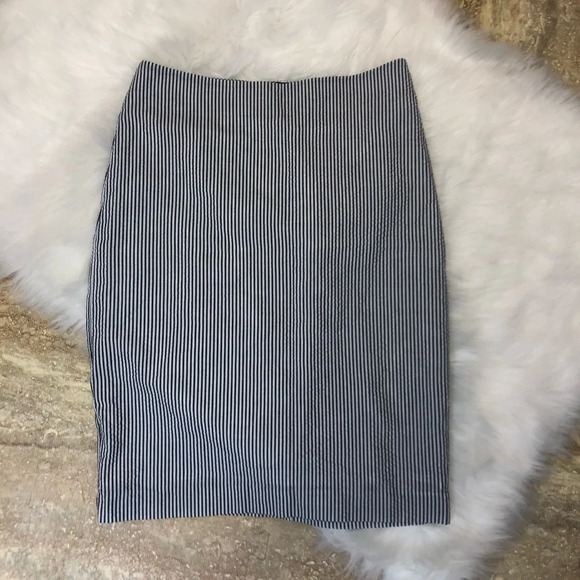 Tahari arthur s levine striped pencil skirt 4 - Picture 1 of 4